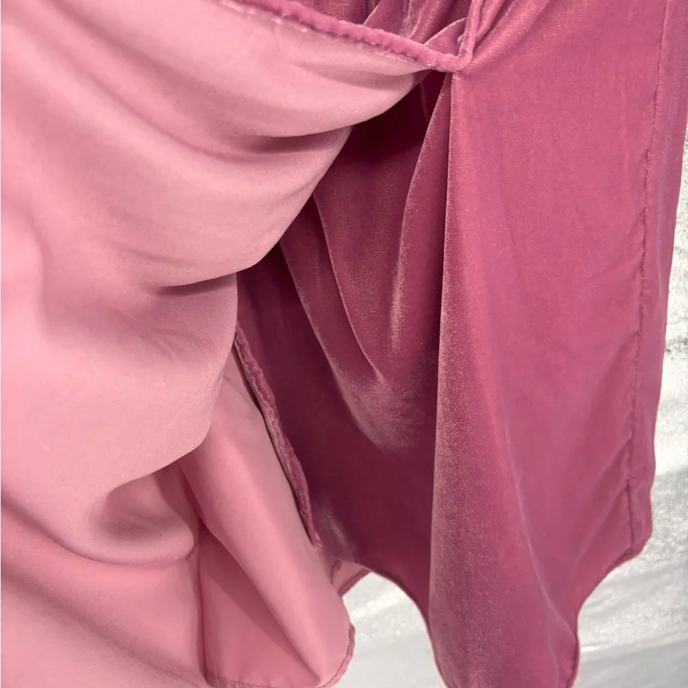 J. Crew Velvet A-Line Dress
